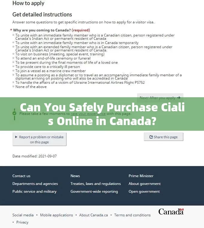 Can You Safely Purchase Cialis Online in Canada?