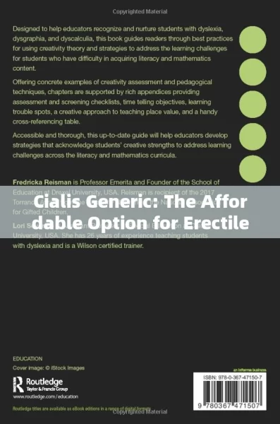 Cialis Generic: The Affordable Option for Erectile Dysfunction