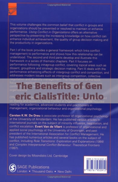 The Benefits of Generic CialisTitle: Unlocking the Potential of Generic Cialis: A Comprehensive Guide