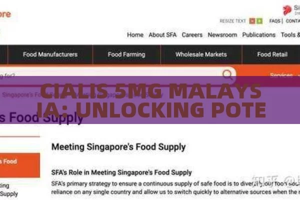 CIALIS 5MG MALAYSIA: UNLOCKING POTENTIAL