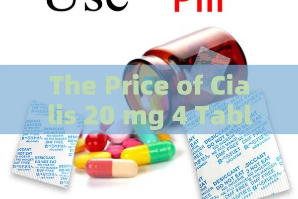 The Price of Cialis 20 mg 4 Tablets in Spain